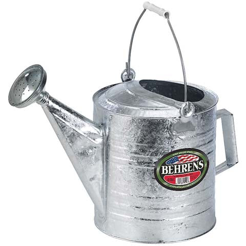 Hot Dipped Steel Watering Can (STEEL, 2 GAL)