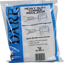 Dare Corner & End Hi-Tensile Insulator (WHITE, 10 PK)