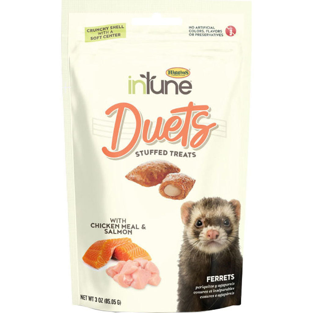 Intune Duets Treats For Ferrets (SALMON, 3 OZ)
