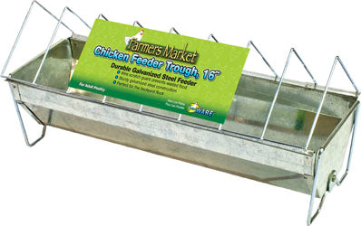 Chicken Feeder Trough Metal (16 IN)