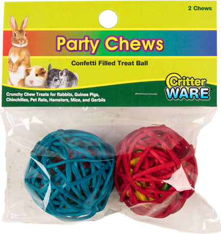 Critter Party Chew Balls (2 PC)