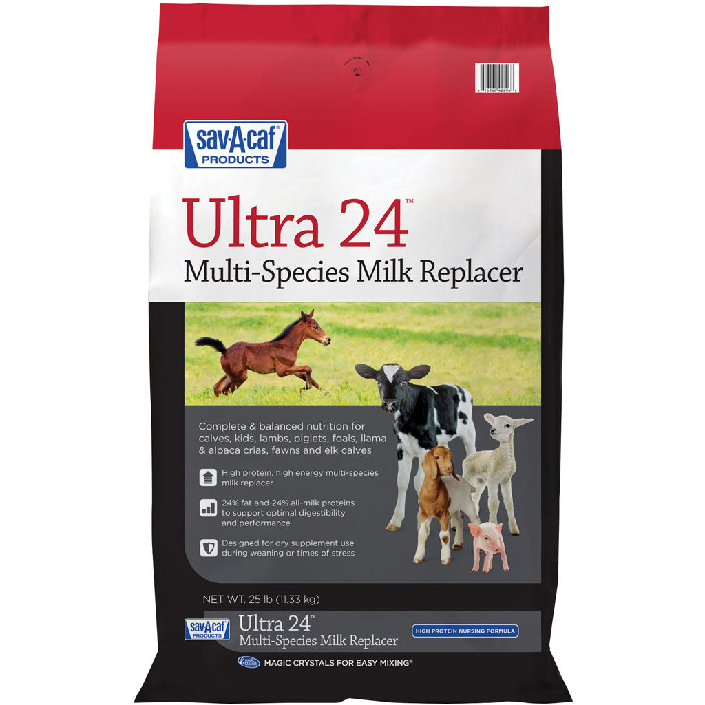 Grade A Ultra 24 Multi-Species Milk Replacer (25 LB)