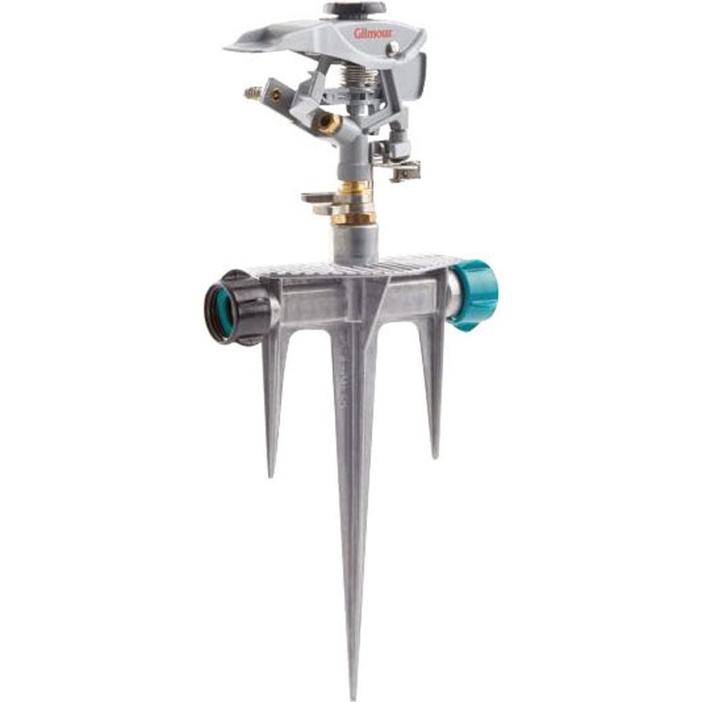 Circular Sprinkler Metal W/Step Spike