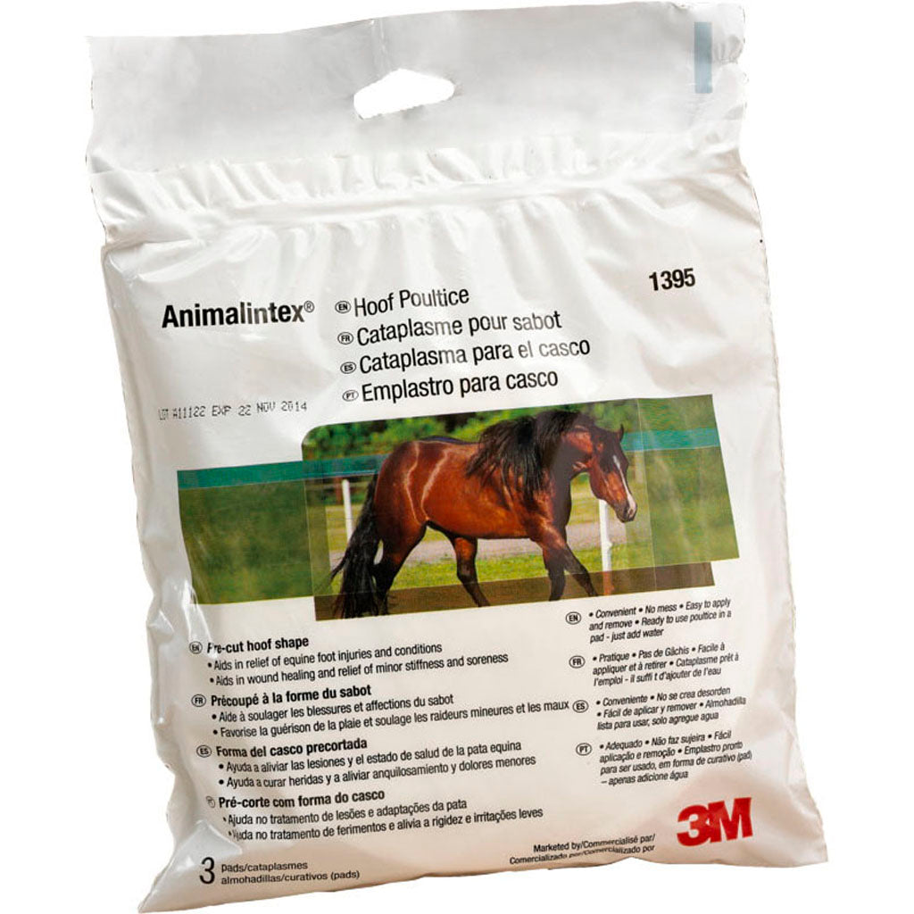 Animalintex Hoof Poultice (5.5X5.5 IN-3 PK)
