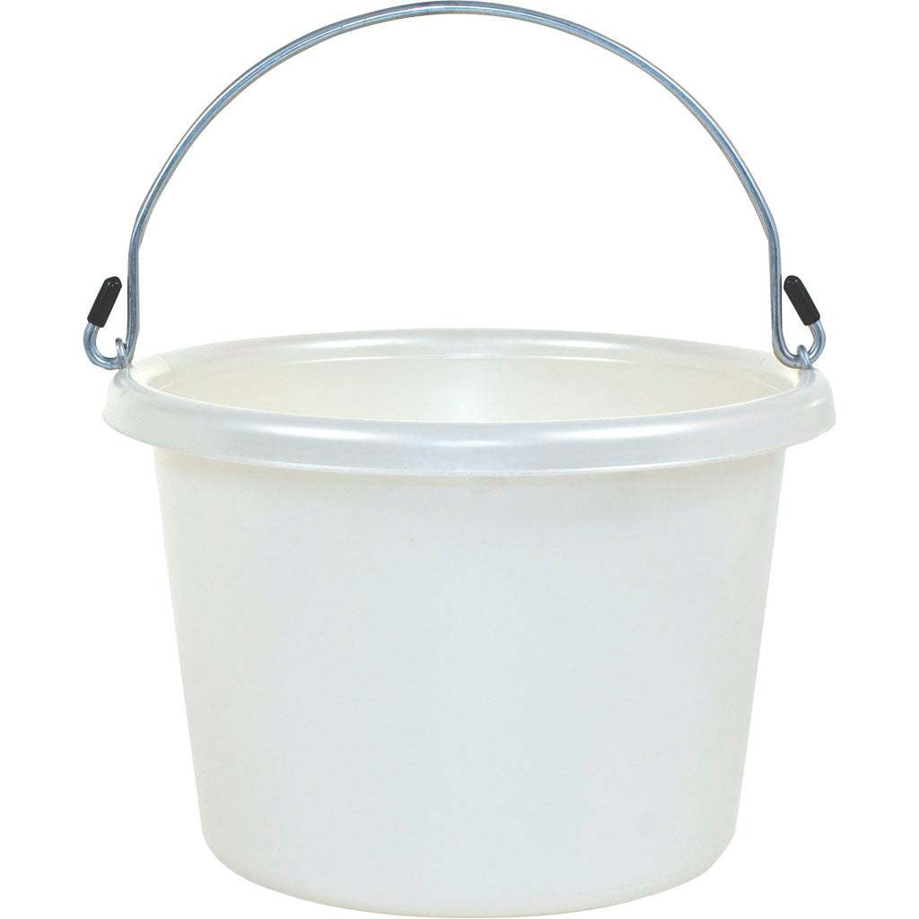 Fortiflex Utility Pail (PEARL WHITE, 8 QT)