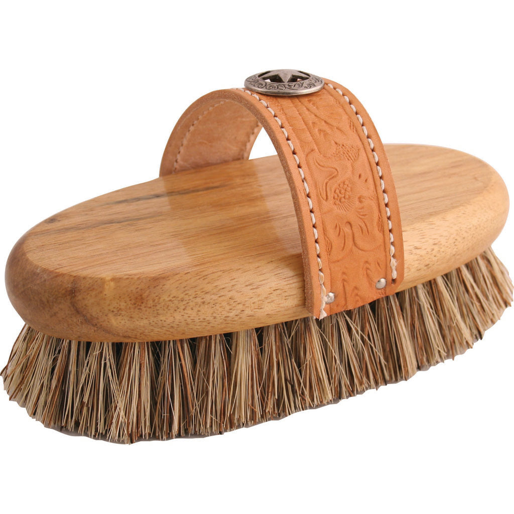 Legends Union Harvester Western Grooming Brush (TAN, 8 IN)