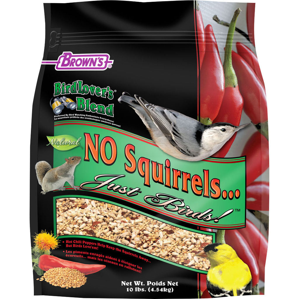 Bird Lover'S Blend No Squirrels...Just Birds (HOT PEPPER, 10 LB)