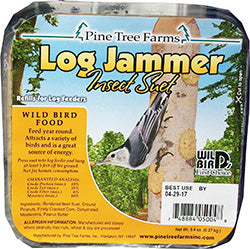 Pine Tree Farms Log Jammer Suet Plugs (INSECT, 9.4 OZ-3 PK)