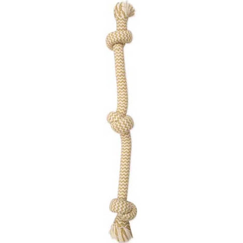 Mammoth Extra 3 Knot Tug Floss (PEANUT BUTTER, 25 IN)