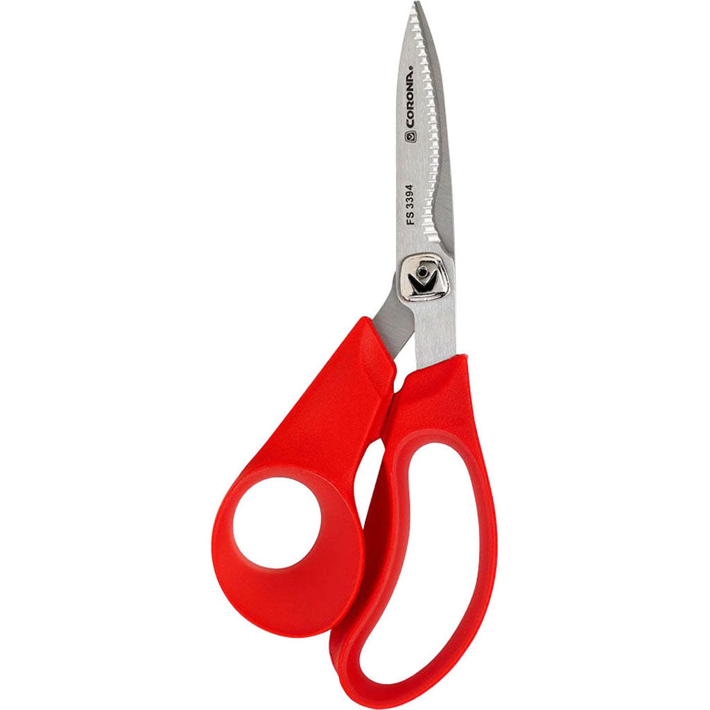Floral Scissors Serrated Blades W/Grips (3 IN)