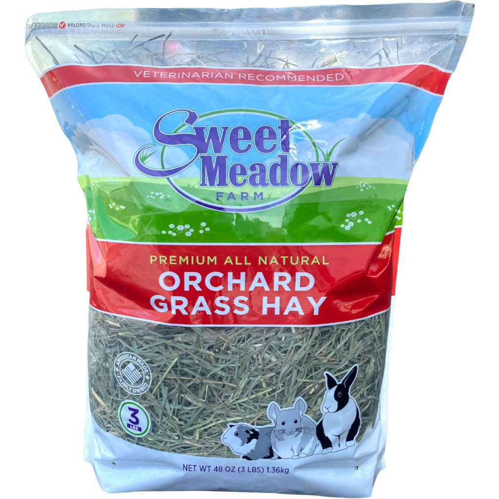 Sweet Meadow Farm Orchard Grass Hay (3 LB)