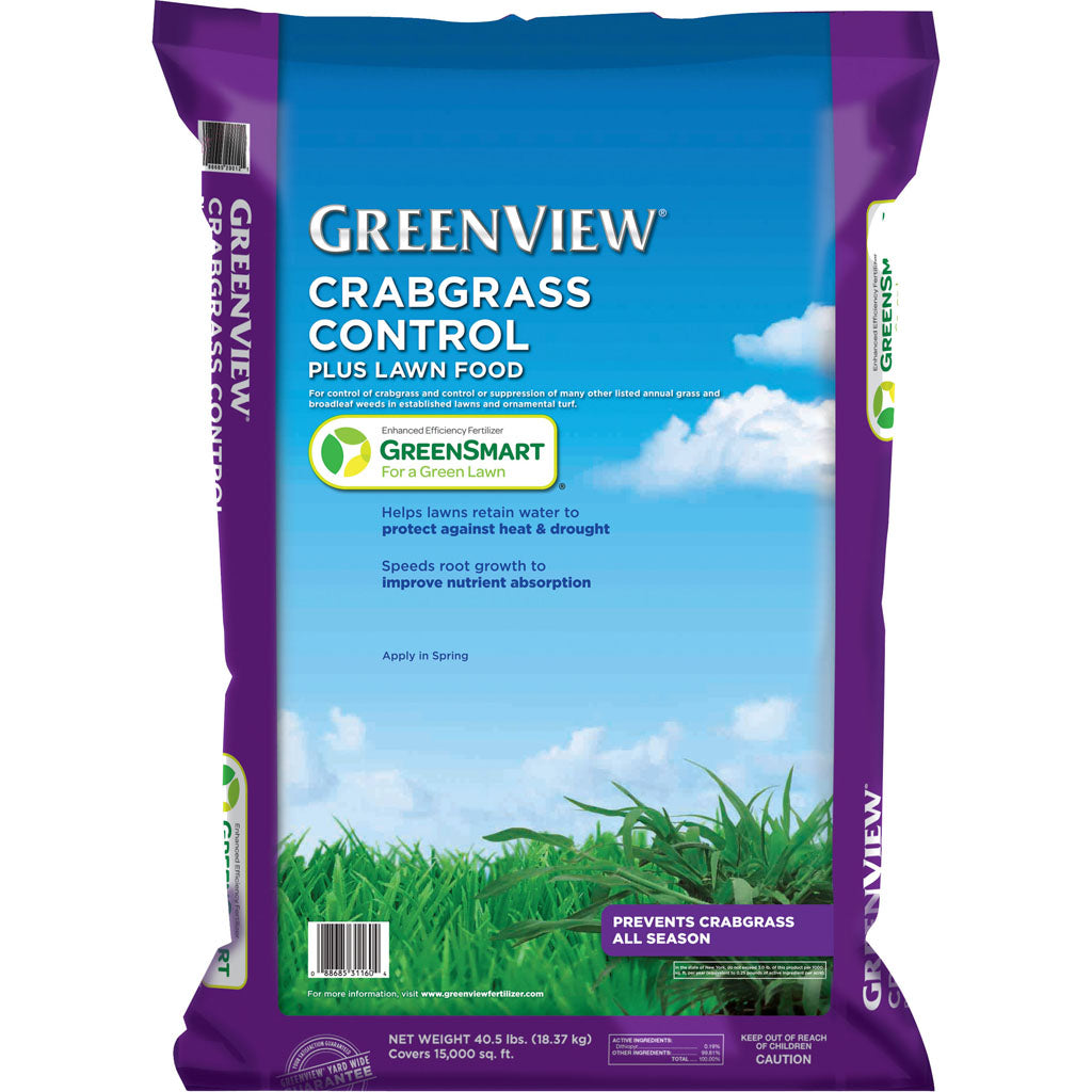 Crabgrass Control Plus Lawn Food W/Green Smart (15000 SQ FT)