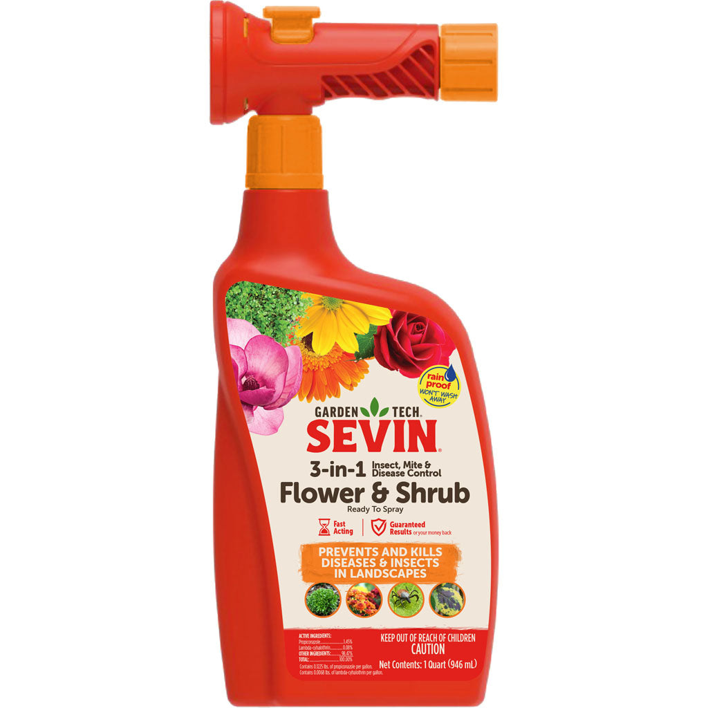 Sevin 3-In-1 Insect Mite & Disease Control Rts (32 OZ)