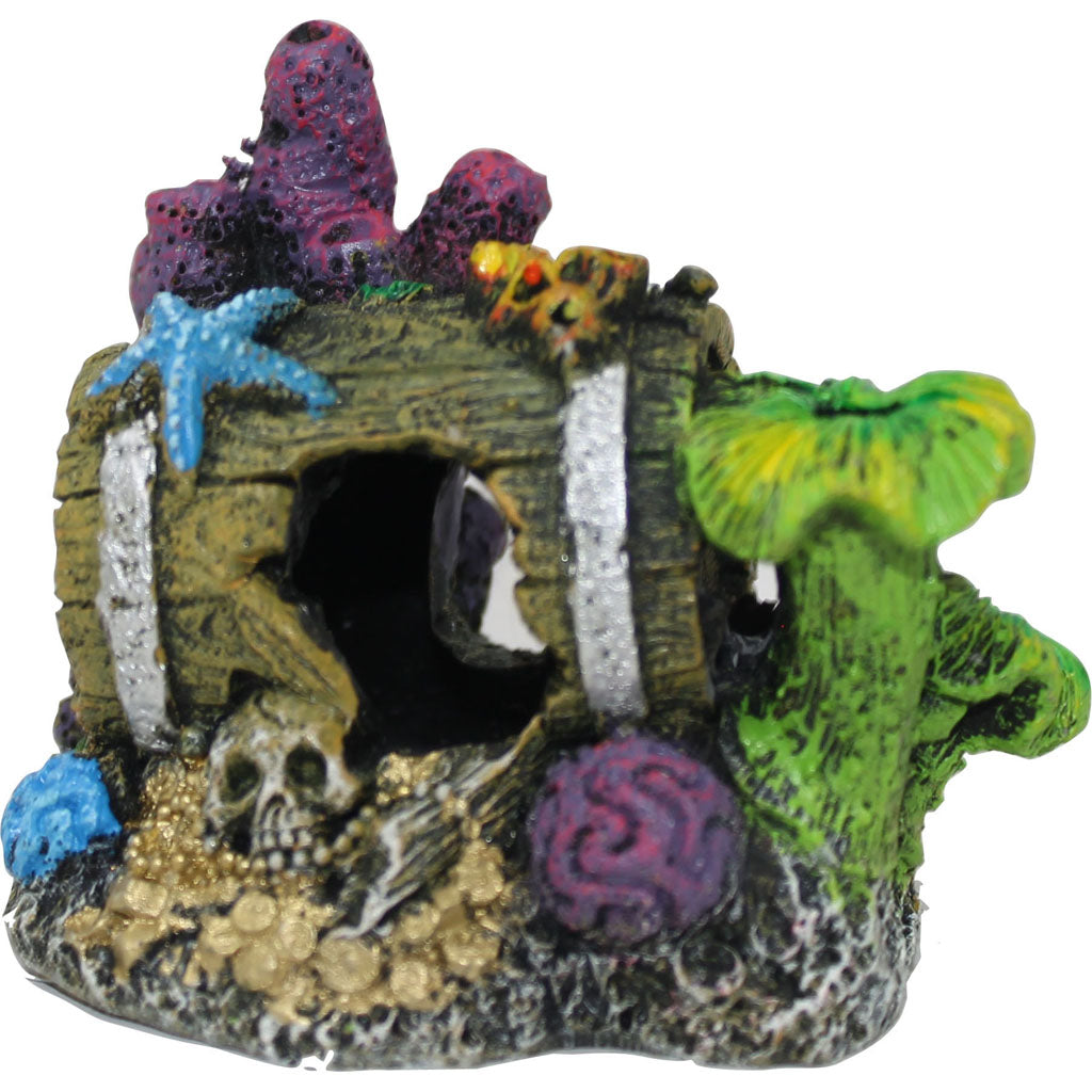 Exotic Environments Lost Barrel Treasure (3.5X2.5X2.75 IN)