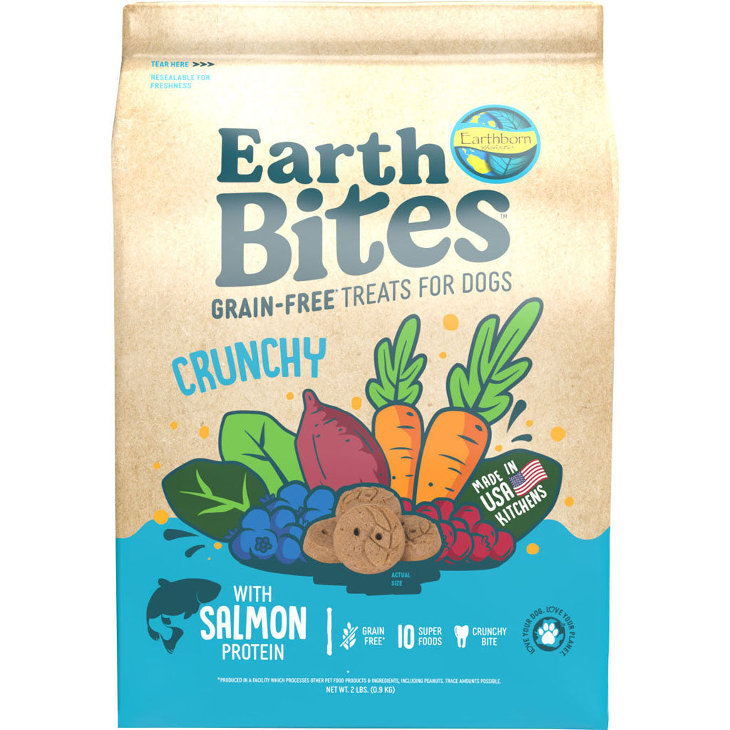 Holistic Earthbites Grain Free Treats (SALMON, 2 LB)