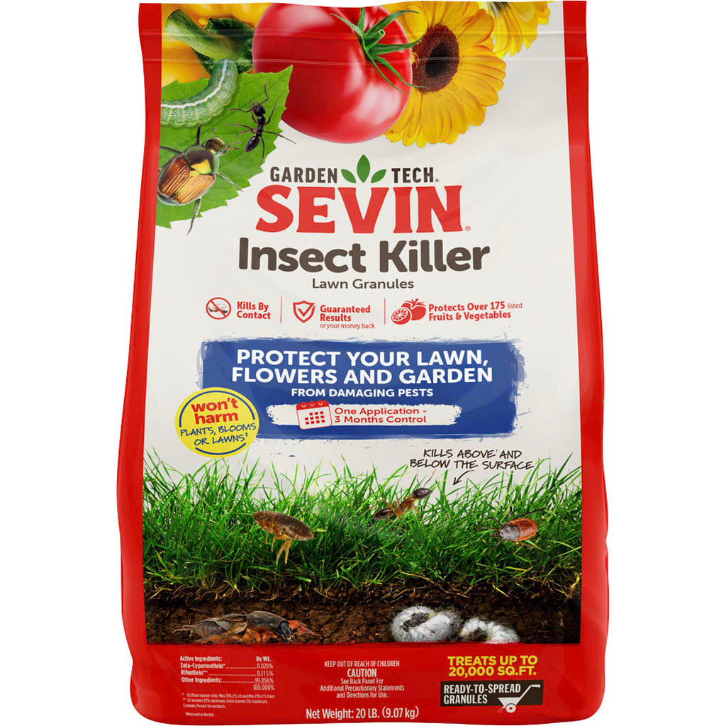 Sevin Lawn Insect Granules (20 LB)