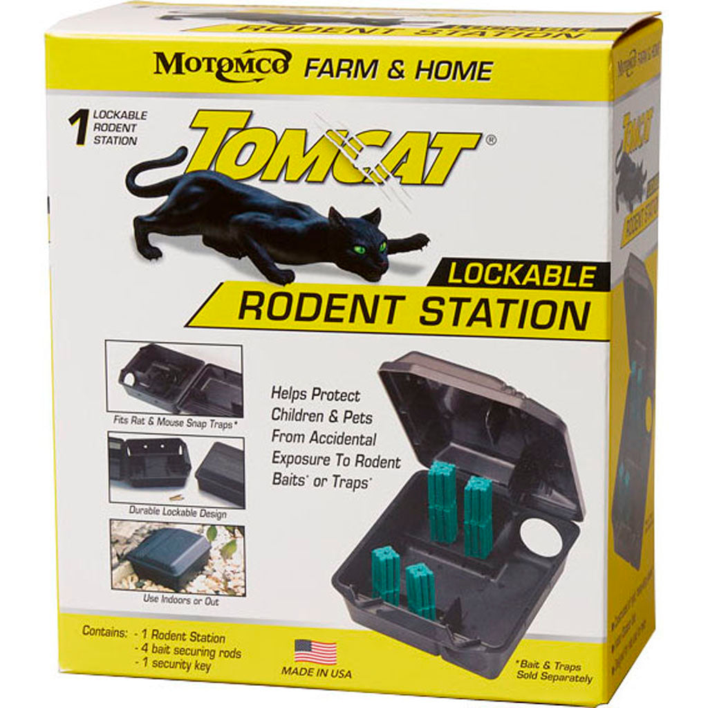Tomcat Tamper-Resistant Rodent Station (BLACK, 1 PK)