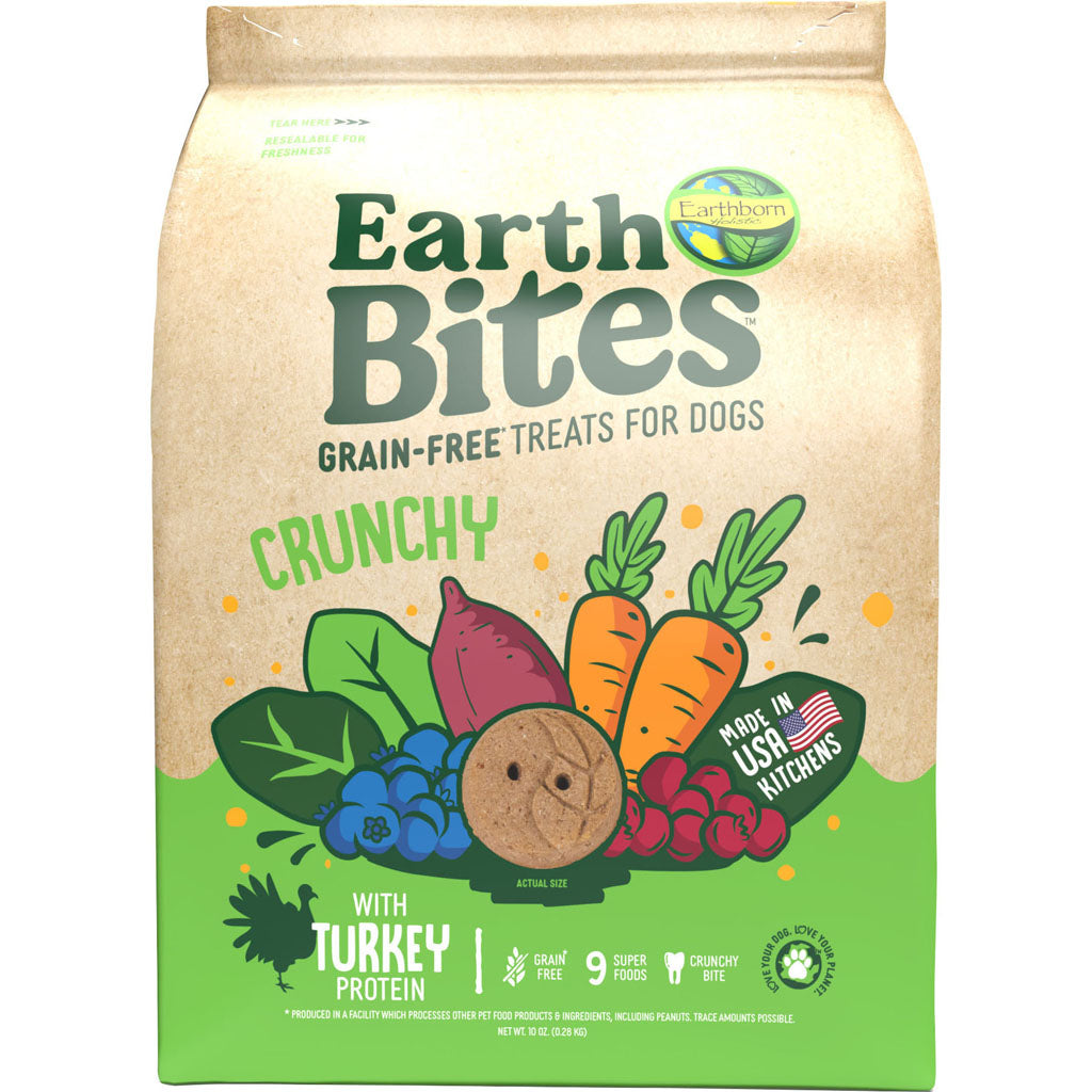 Holistic Earthbites Grain Free Treats (TURKEY, 10 OZ)