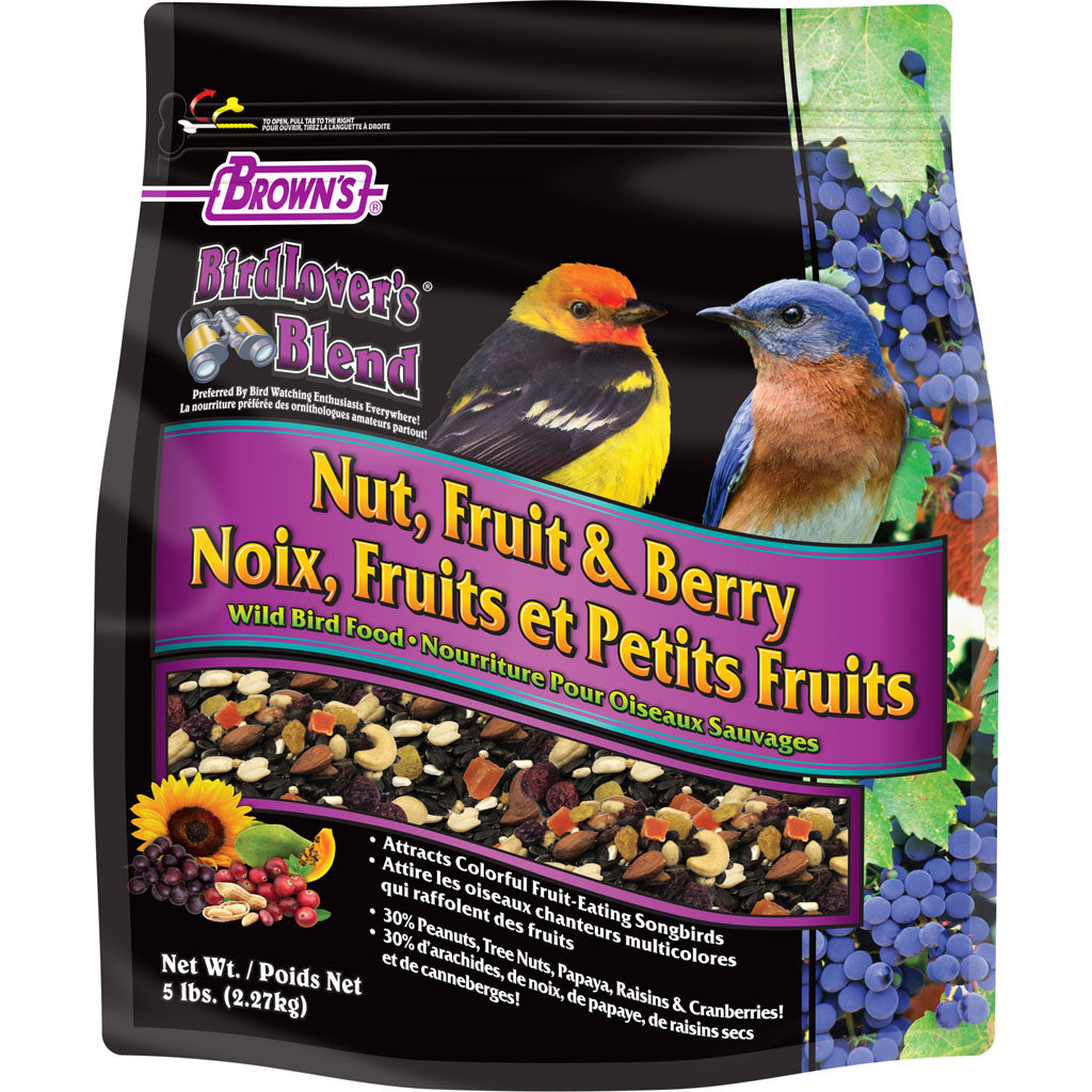 Bird Lover'S Blend Nut Fruit & Berry (5 LB)