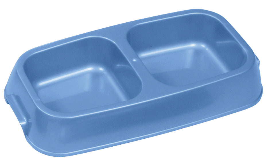 Van Ness Lightweight Double Dish (BLUE, 42 OZ)