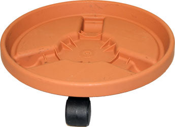Bloem Round Plant Caddy (TERRACOTTA, 12 IN)