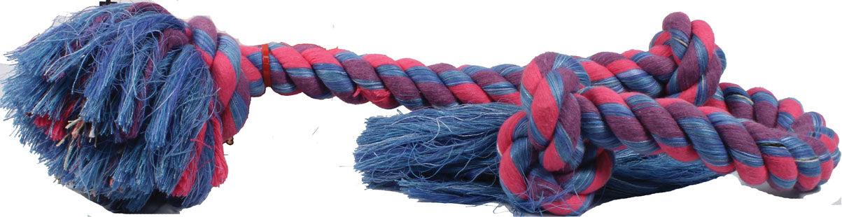 Flossy Chews Color 3 Knot Rope Tug (MULTI, 36 IN) [017778]