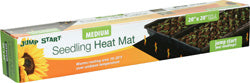 Jump Start Seedling Heat Mat (BLACK, 20X20 IN)