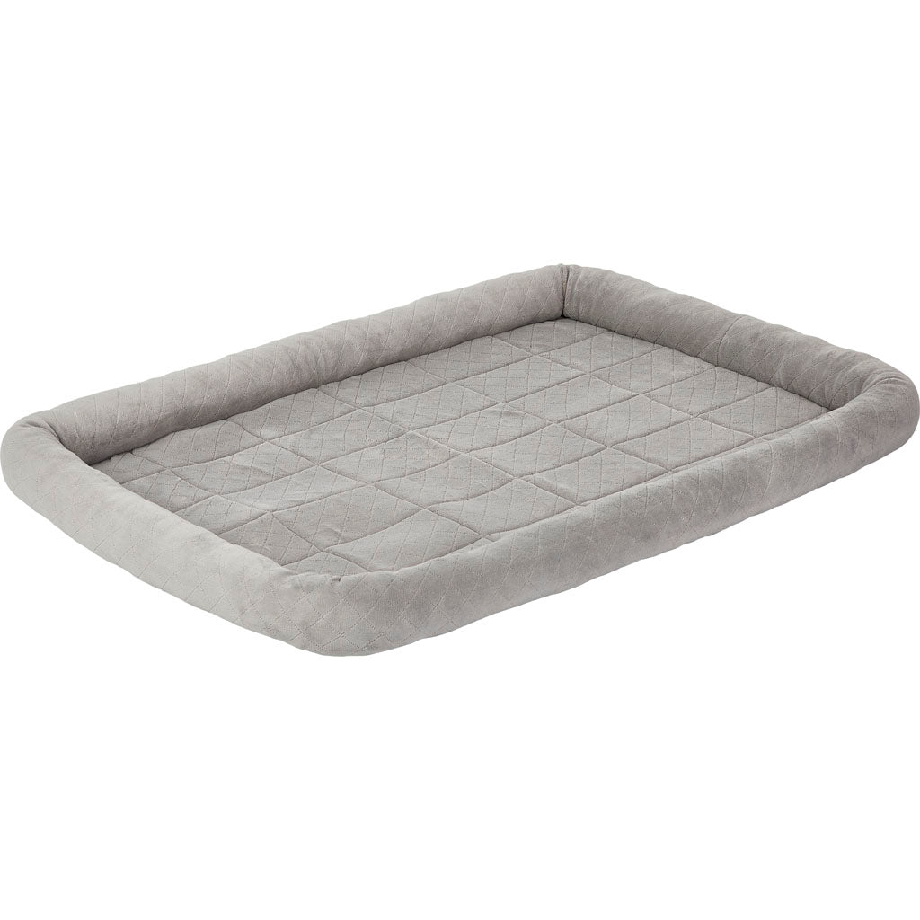 Quiet Time Diamond Stitch Bed (GRAY, 54 IN)