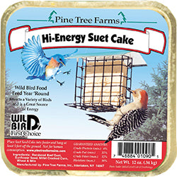 Pine Tree Farms Suet Cake (HI-ENERGY, 12 OZ)