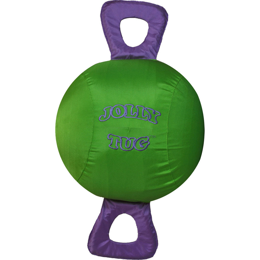 Horsemen'S Pride Jolly Tug Ball (GREEN, 14 IN)