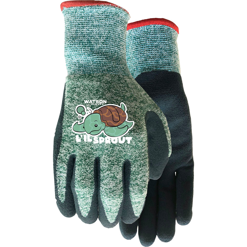 Watson Gloves Kids L'Il Sprout Wastenot Fabric (GREEN, XXS)