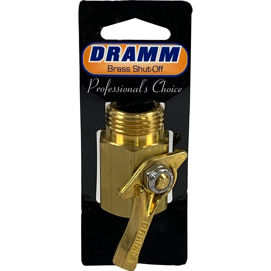Dramm Brass Shut Off Valve (.75 IN)
