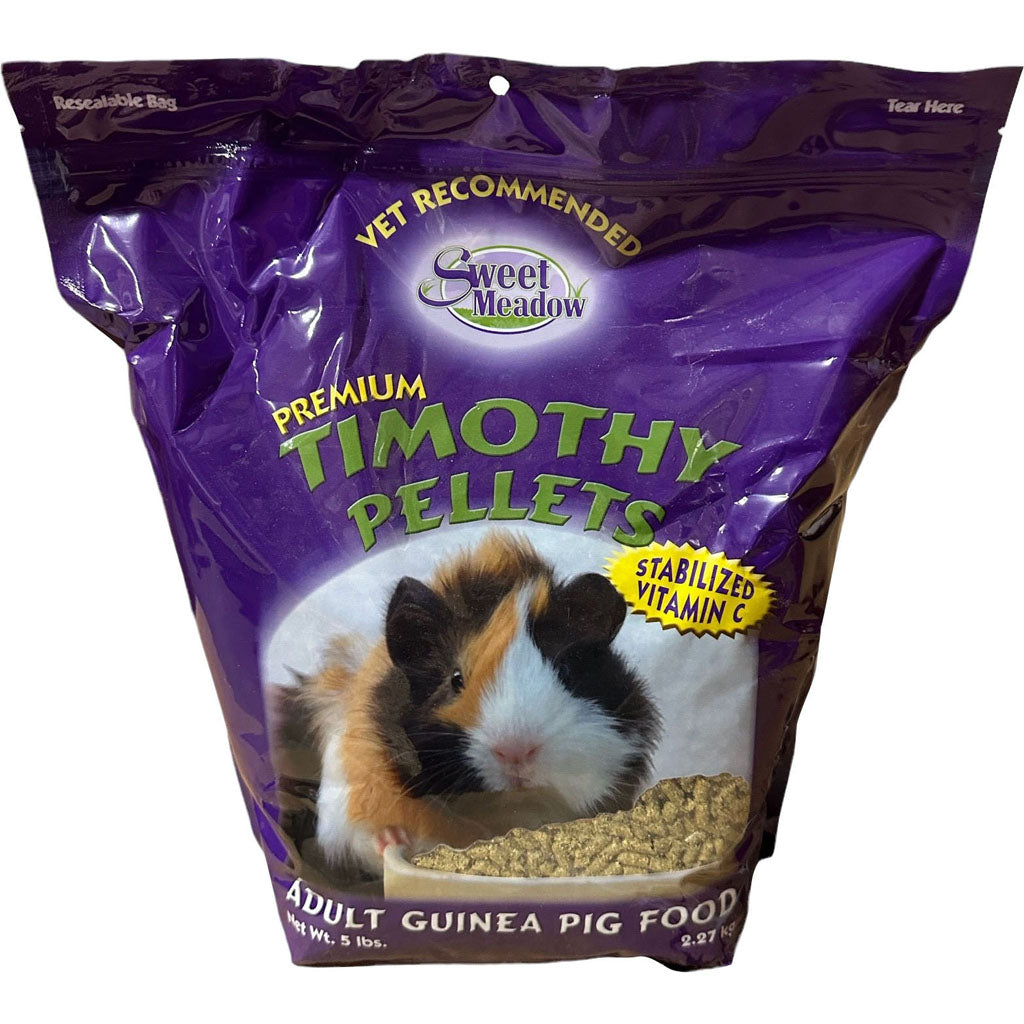 Sweet Meadow Farm All Timothy Guinea Pig Pellets (5 LB)
