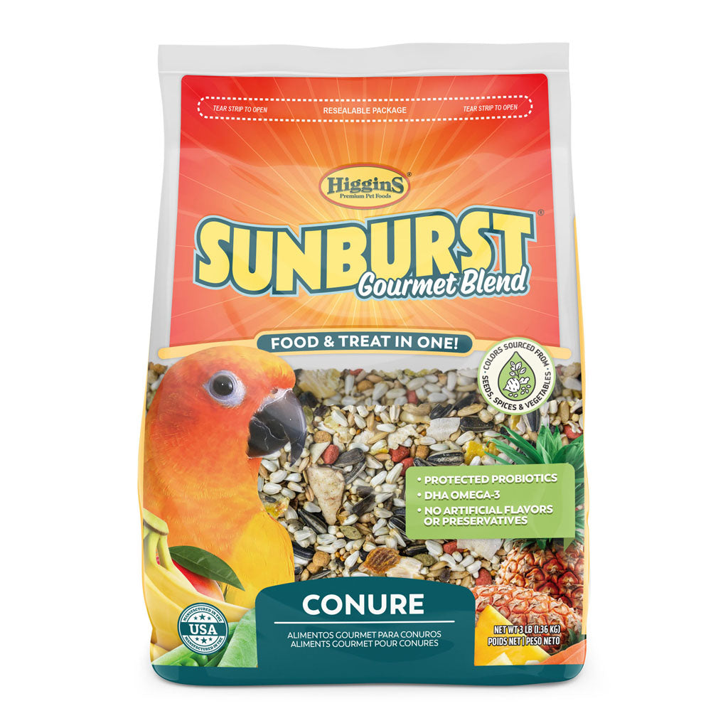 Sunburst Gourmet Blend Conure (3 LB)