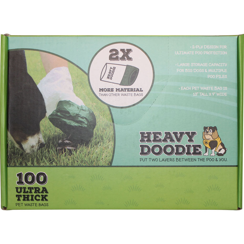 Heavy Doodie Ultra-Thick Dog Waste Bags (100 CT)