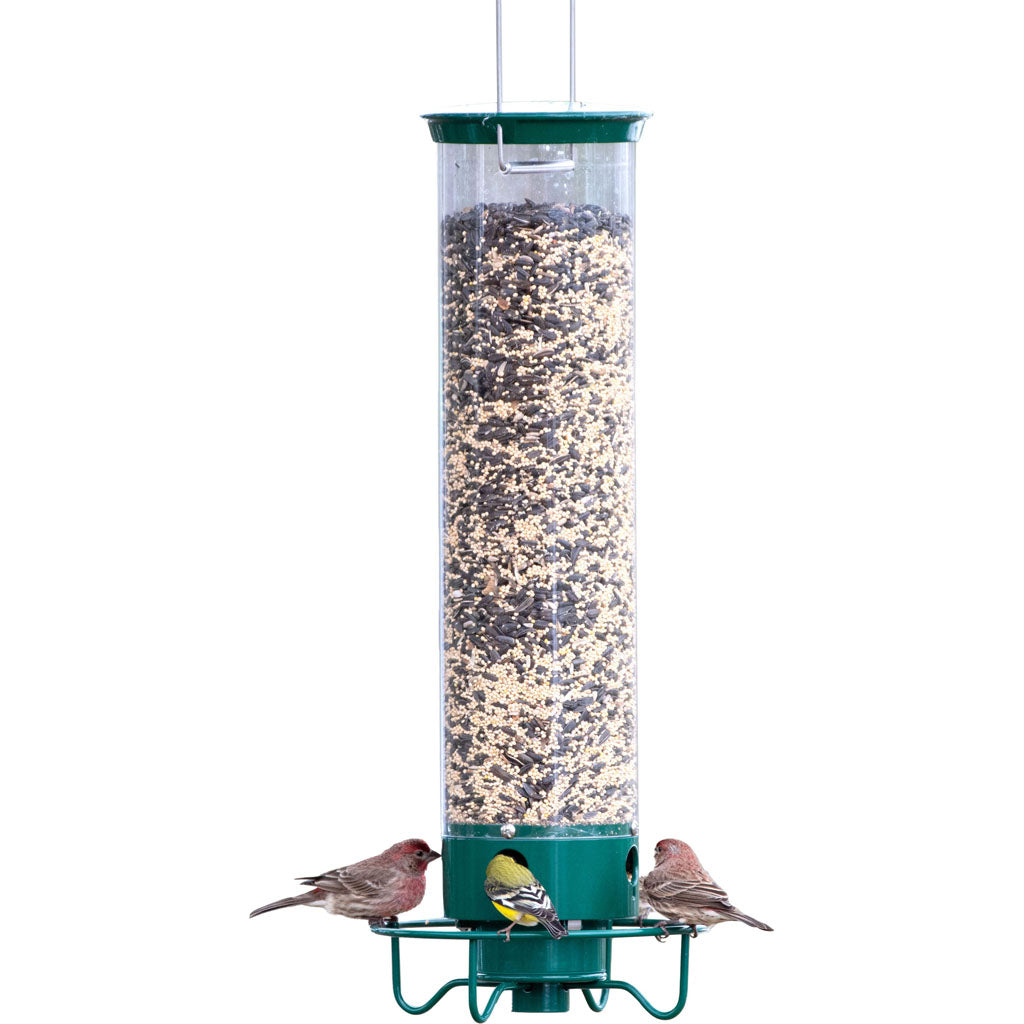 Yankee Flipper Squirrel Proof Feeder (GREEN, 5 LB CAP)
