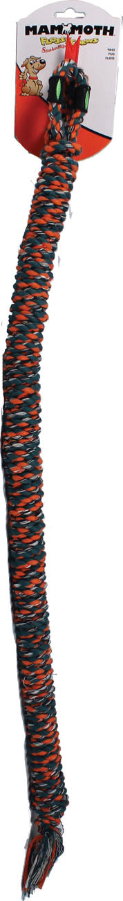 Flossy Chews Snakebiter Colored Rope (34 IN)