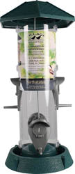 2-In-1 Hinged Port Bird Feeder (GREEN, 1.5 LB CAP)