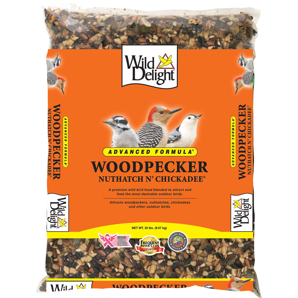 Wild Delight Woodpecker Nuthatch N Chickadee (20 LB)