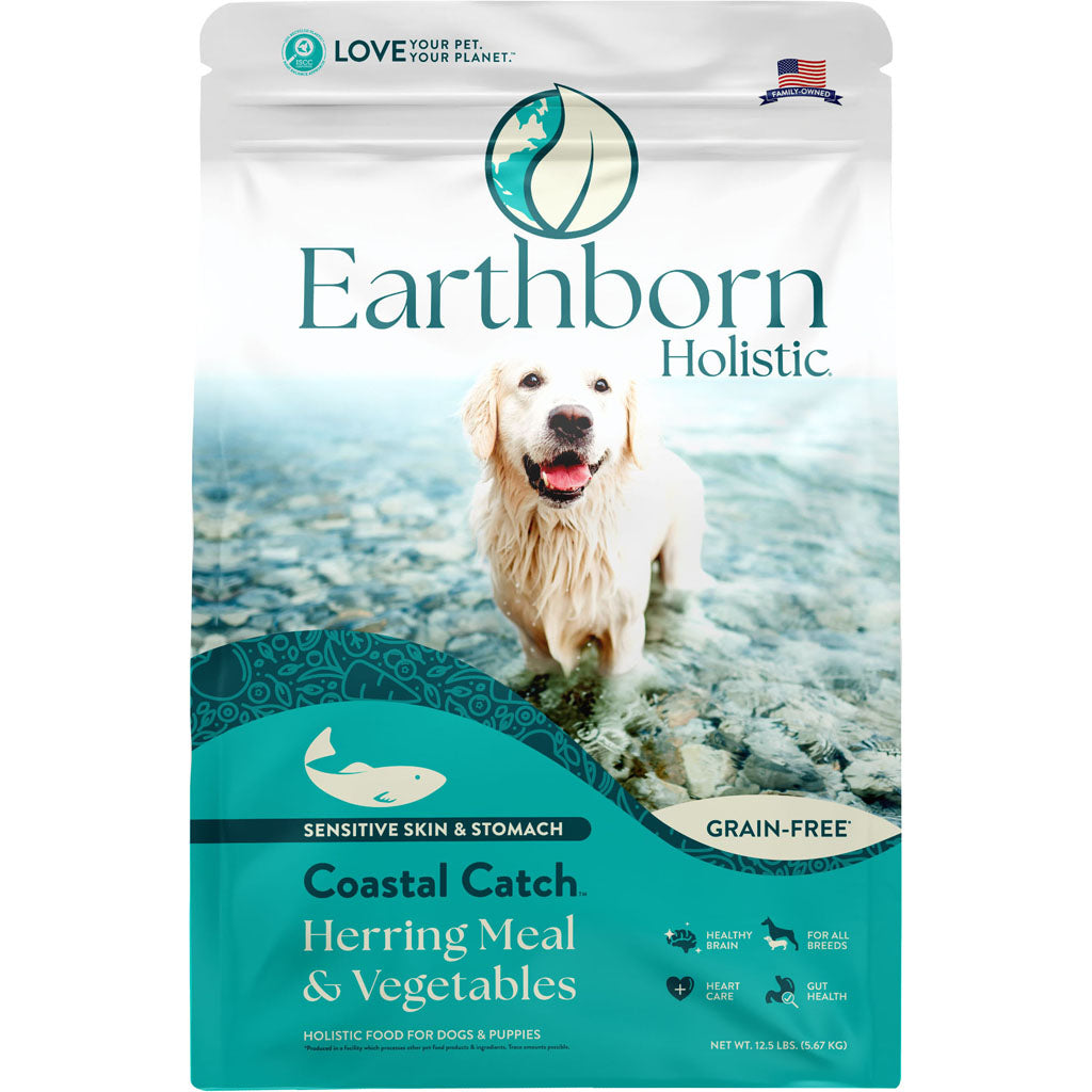 Holistic Coastal Catch Grain Free Dog Food (HERRING/SALMON, 12.5 LB)