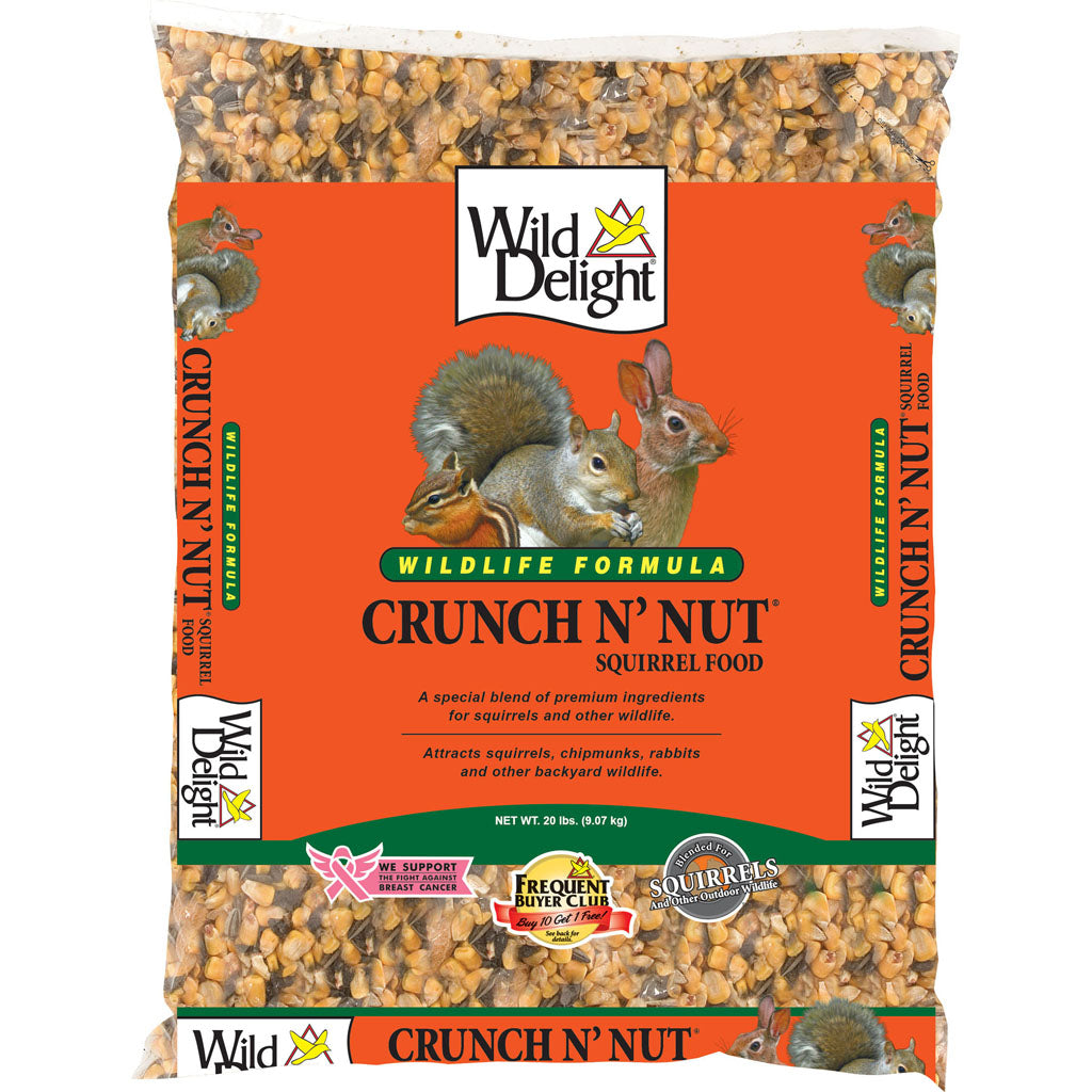 Wild Delight Wildlife Crunch N' Nut Squirrel Food (N/A, 20 LB)