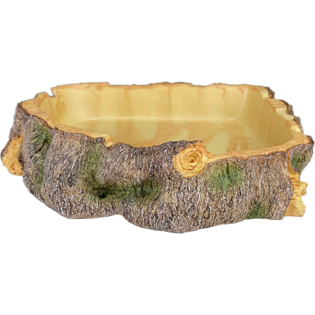 Komodo Wood Corner Bowl (BROWN, XL)