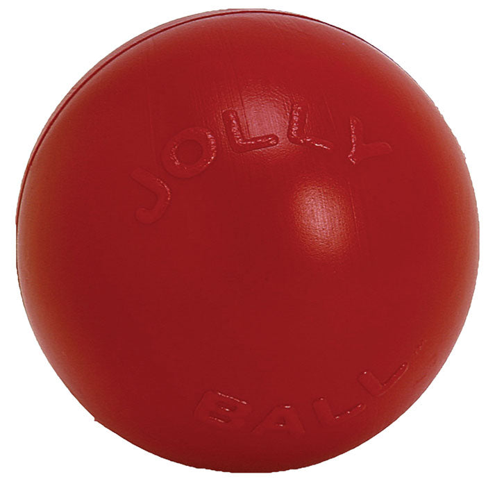 Jolly Pets Push-N-Play Ball (RED, MD-6 IN)