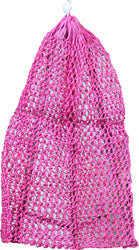 Ultra Slow Feeder Hay Net (RASPBERRY, 40 IN)