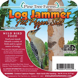 Pine Tree Farms Log Jammer Suet Plugs (HOT PEPPER, 9.4 OZ-3 PK)