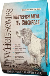 Wholesomes Grain Free Dog Food (WHITEFISH/CHICK, 35 LB)