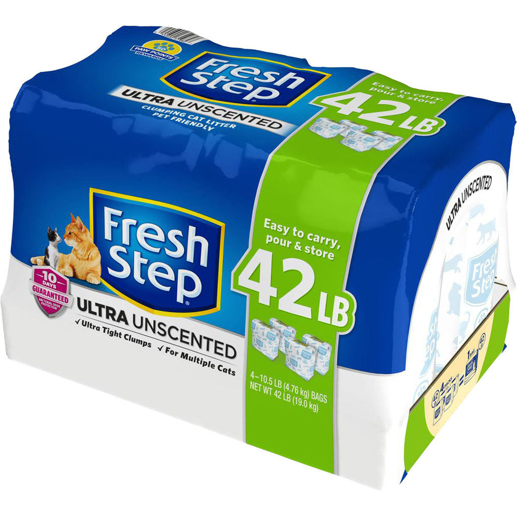 Fresh Step Ultra Clumping Litter (UNSCENTED, 42 LB)