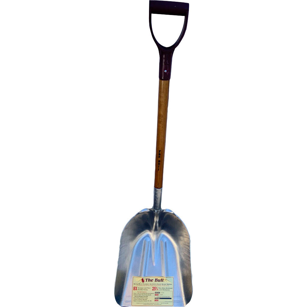 Bull #14 Heavy Duty W/Scoop Shovel D Handle (40 IN)