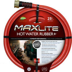 Swan Element Maxlite Hot Rubber+ Hose (RED, 5/8 IN X 25 FT)