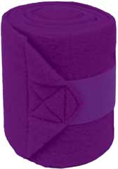 Polo Fleece Bandages (PURPLE, 9 FT-4 PK)